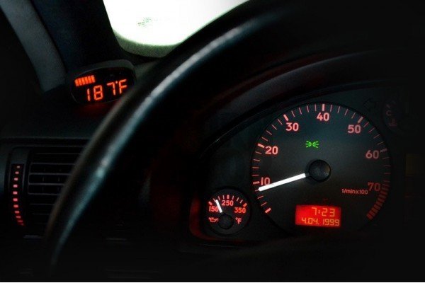 Digital Vent Gauge for Audi S4 / RS4 B5 P3 Gauges 