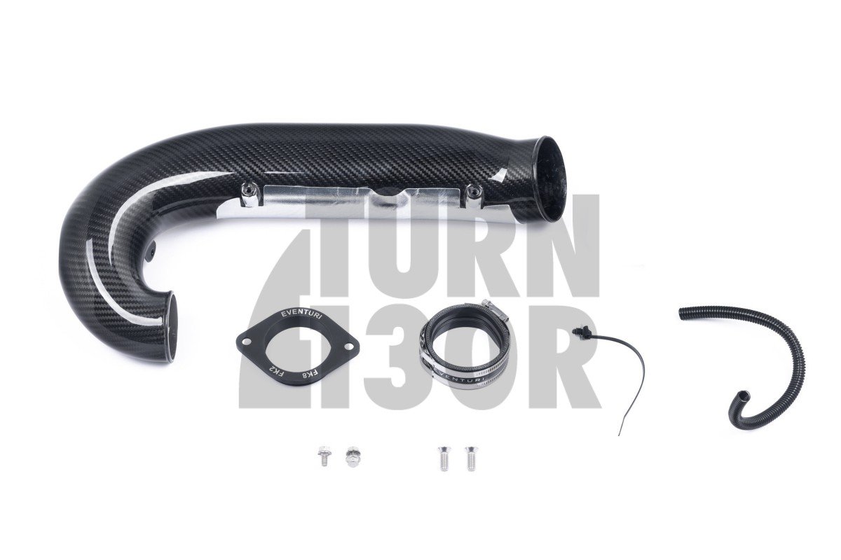 Eventuri Carbon Fiber Turbo Inlet Pipe Honda Civic Type R FL5 Eventuri Carbon Fiber Turbo Inlet Pipe Honda Civic Type R FL5