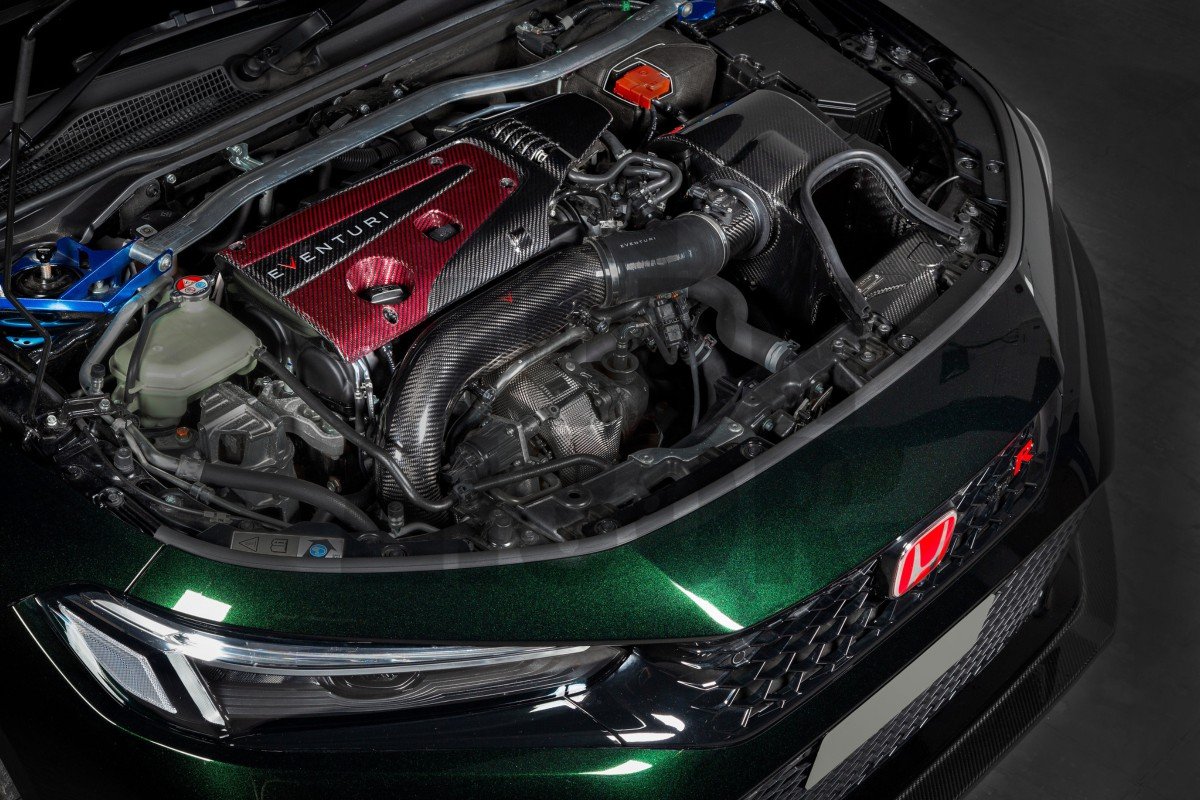 Eventuri Carbon Fiber Turbo Inlet Pipe Honda Civic Type R FL5 Eventuri Carbon Fiber Turbo Inlet Pipe Honda Civic Type R FL5