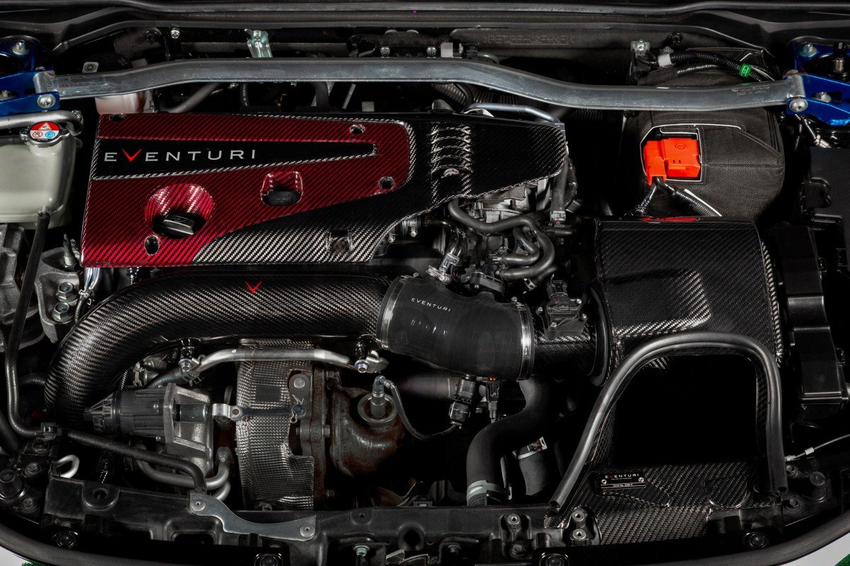 Eventuri Carbon Fiber Turbo Inlet Pipe Honda Civic Type R FL5 Eventuri Carbon Fiber Turbo Inlet Pipe Honda Civic Type R FL5