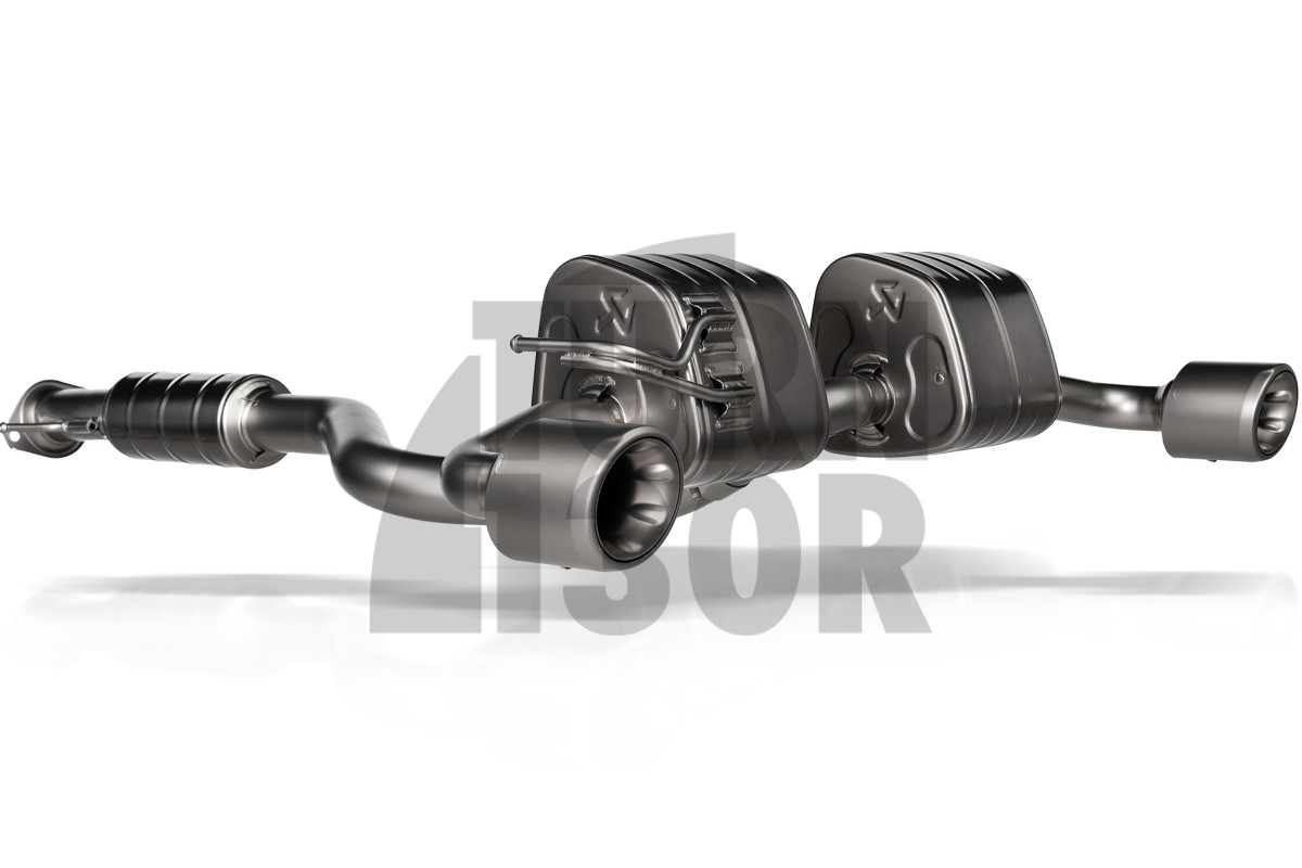Akrapovic slip-on titanium Exhaust System for Yaris GR 2025+ Akrapovic slip-on titanium Exhaust System for Yaris GR 2025+