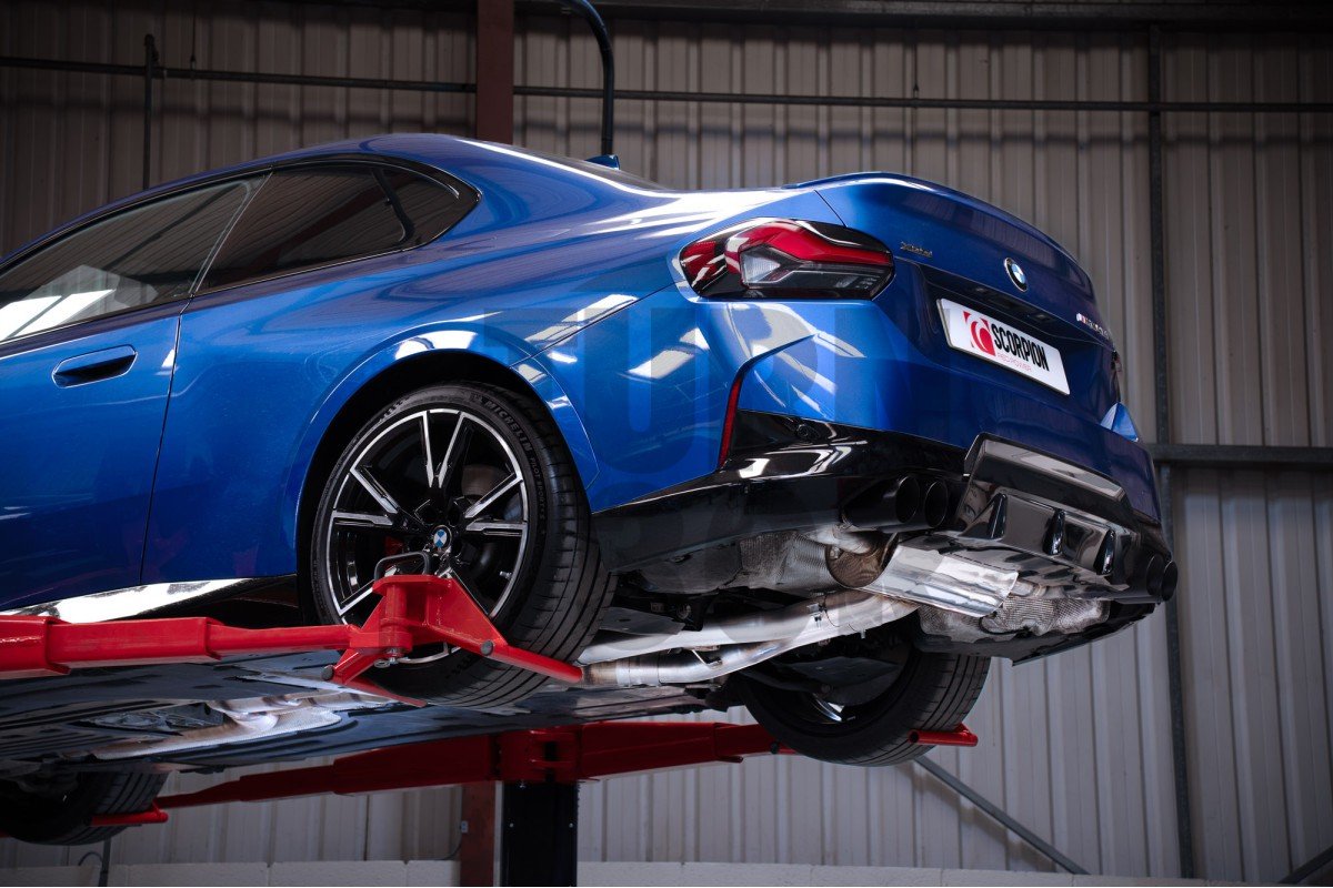 Scorpion GPF-Back Exhaust for BMW 240i G42 Scorpion GPF-Back Exhaust for BMW 240i G42