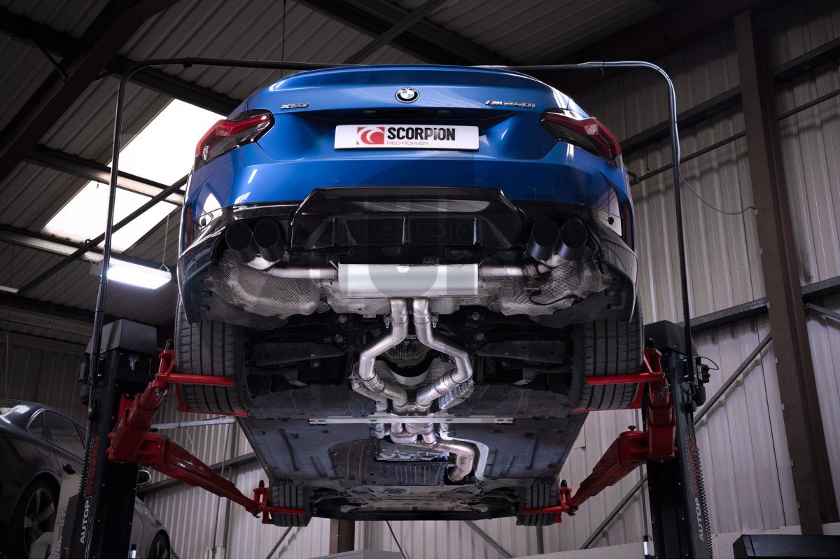 Scorpion GPF-Back Exhaust for BMW 240i G42 Scorpion GPF-Back Exhaust for BMW 240i G42