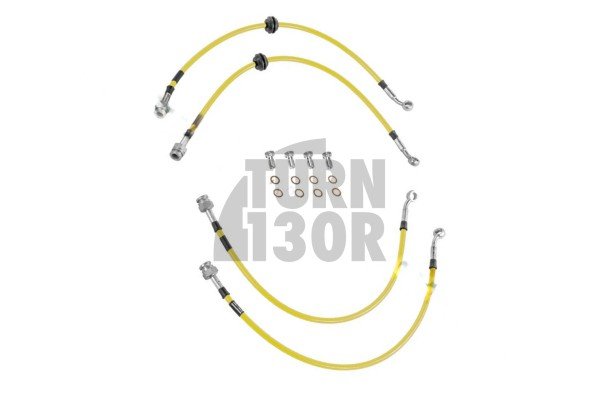 Goodridge Braided Brake Hose Lines Kit for Hyundai I20N
