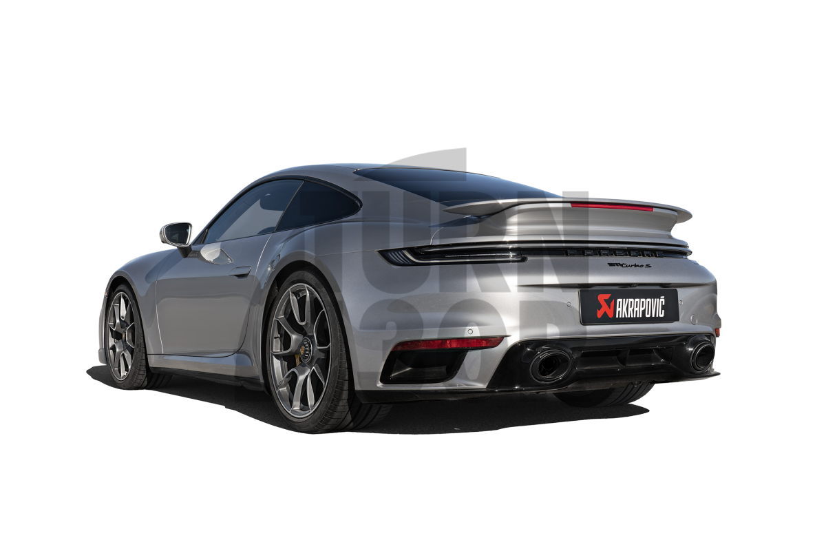 Akrapovic Slip-On Titanium Exhaust for Porsche 911 992 Turbo - S