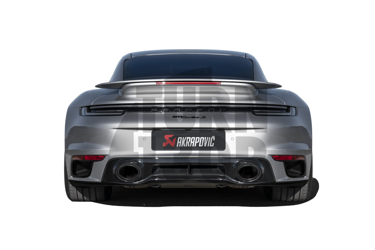 Akrapovic Slip-On Titanium Exhaust for Porsche 911 992 Turbo - S
