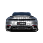 Akrapovic Slip-On Titanium Exhaust for Porsche 911 992 Turbo - S