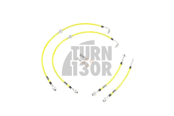 Goodridge Braided Brake Hose Lines Kit for Clio 4 RS 