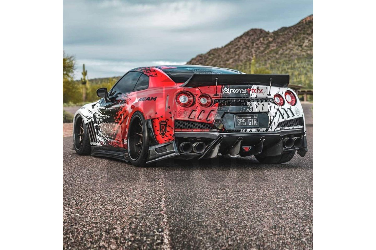Armytrix Valvetronic Catback Exhaust System for Nissan R35 GTR