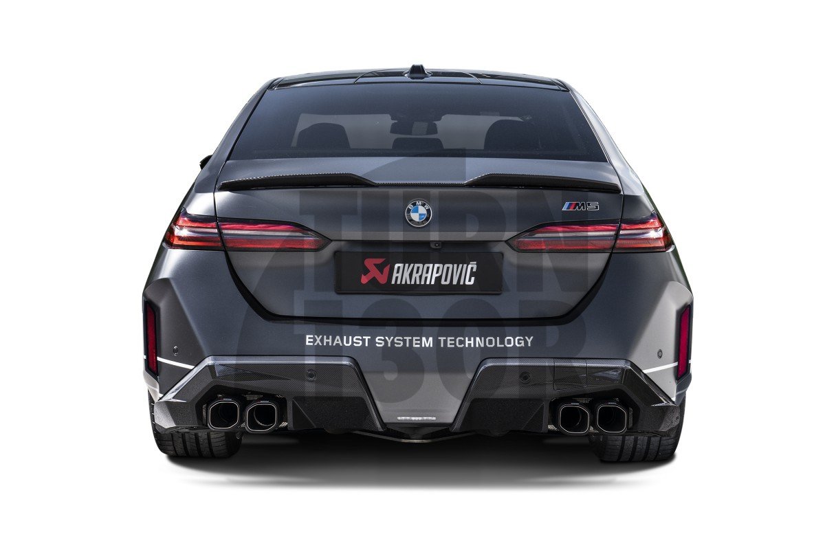 Akrapovic Carbon Rear Spoiler Lip for BMW M5 G90 Akrapovic Carbon Rear Spoiler Lip for BMW M5 G90