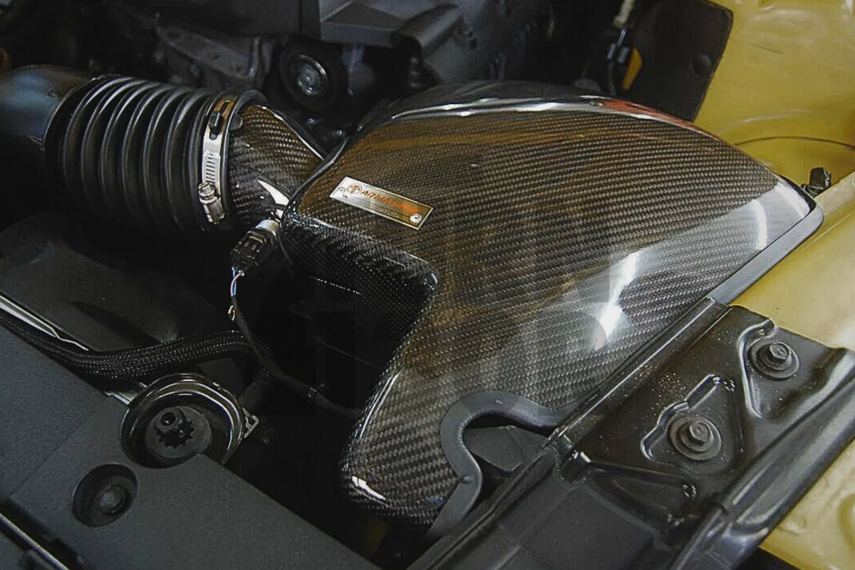 Armaspeed Carbon Fiber Air Intake Ford Mustang S550 2.3 Ecoboost Armaspeed Carbon Fiber Air Intake Ford Mustang S550 2.3 Ecoboost