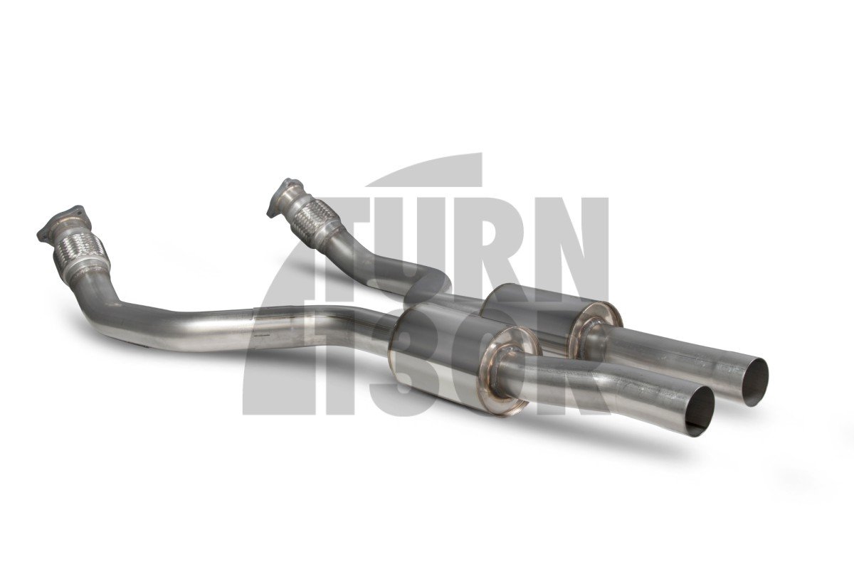 Audi S4 B8 / B8.5 3.0 TFSI Scorpion Downpipes Resonated Front Section