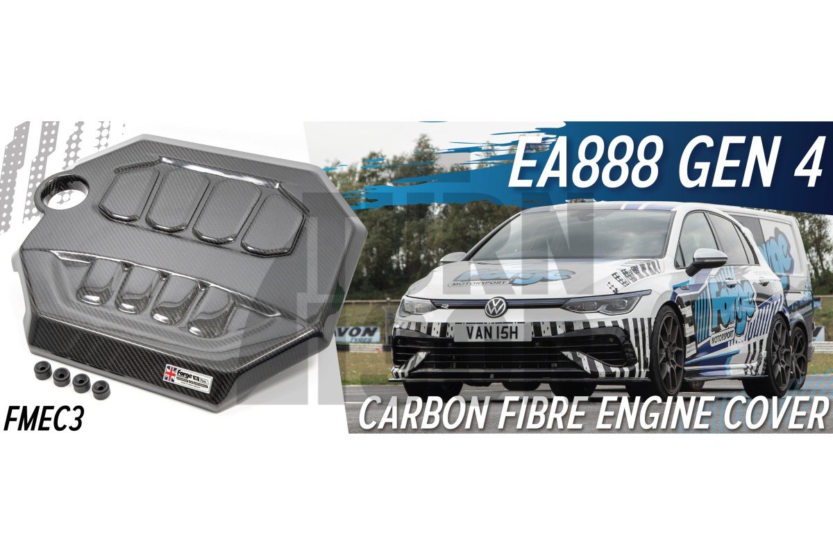Forge Motorsport Carbon Fiber Engine Cover Golf 8 GTI / Golf 8 R / S3 8Y / Octavia NX VRS
