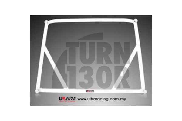 Ultra Racing 4 Point Front Subframe Brace Subaru Impreza WRX / STI 01-07 