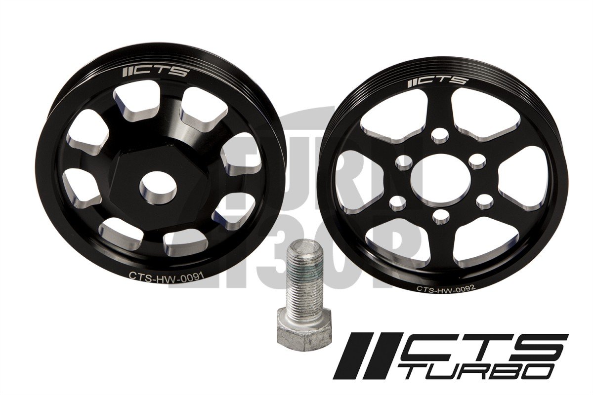 CTS Turbo  Crank and Power Steering Pulley Kit Golf 4 R32