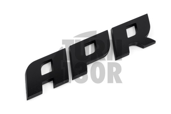 3D Dome Badge - Satin Black APR