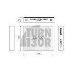 Gruppe M Hepa Cabin Filter for BMW 135i, 140i, 235i, 240i, 335i, 340i, M3, M4, and M2 models