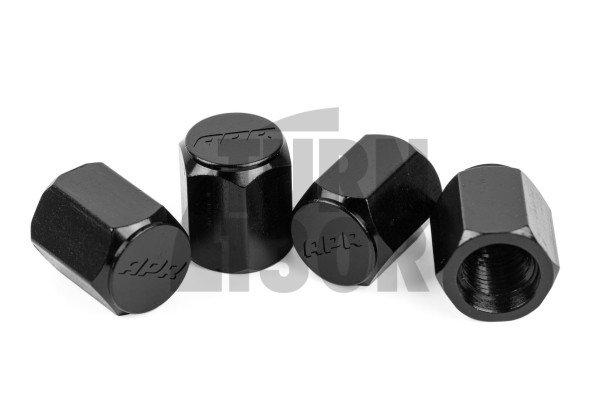 Valve Stem Caps Silver, Black or Gunmetal APR
