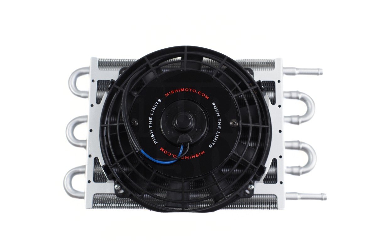 Heavy-Duty Transmission Cooler with Electric Fan Mishimoto