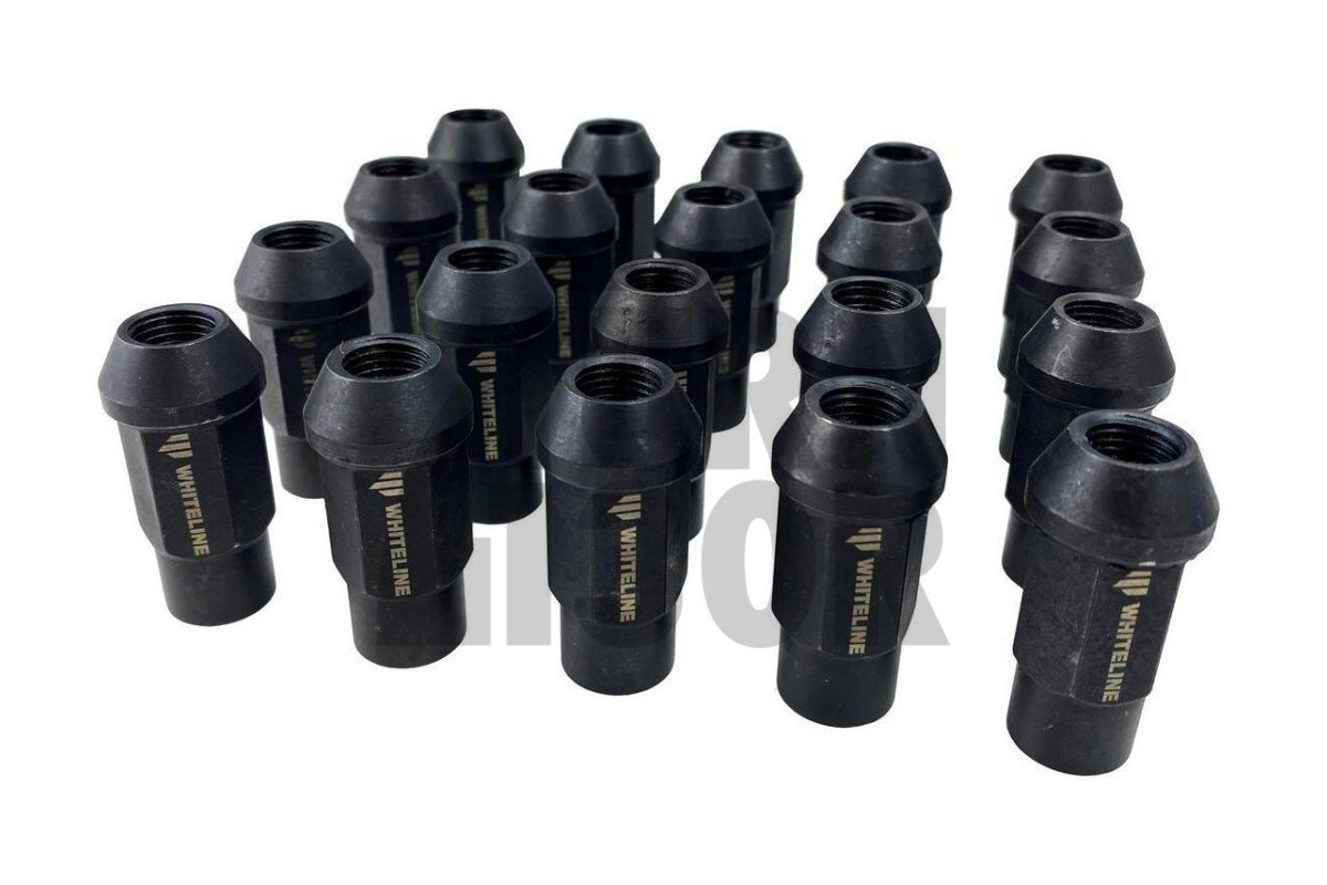 12x150 / 12x125 Wheels Lugs Nuts Black Whiteline