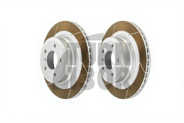 Dixcel HS Slotted Rear Brake Discs for BMW 135i E82