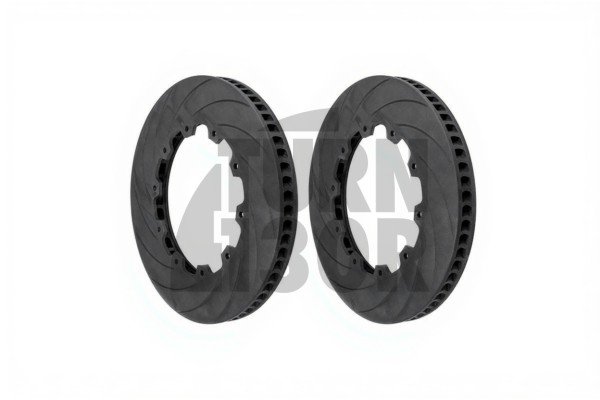 Dixcel FS Slotted Front Brake Discs Nissan R35 GTR 09-11 - 380mm 