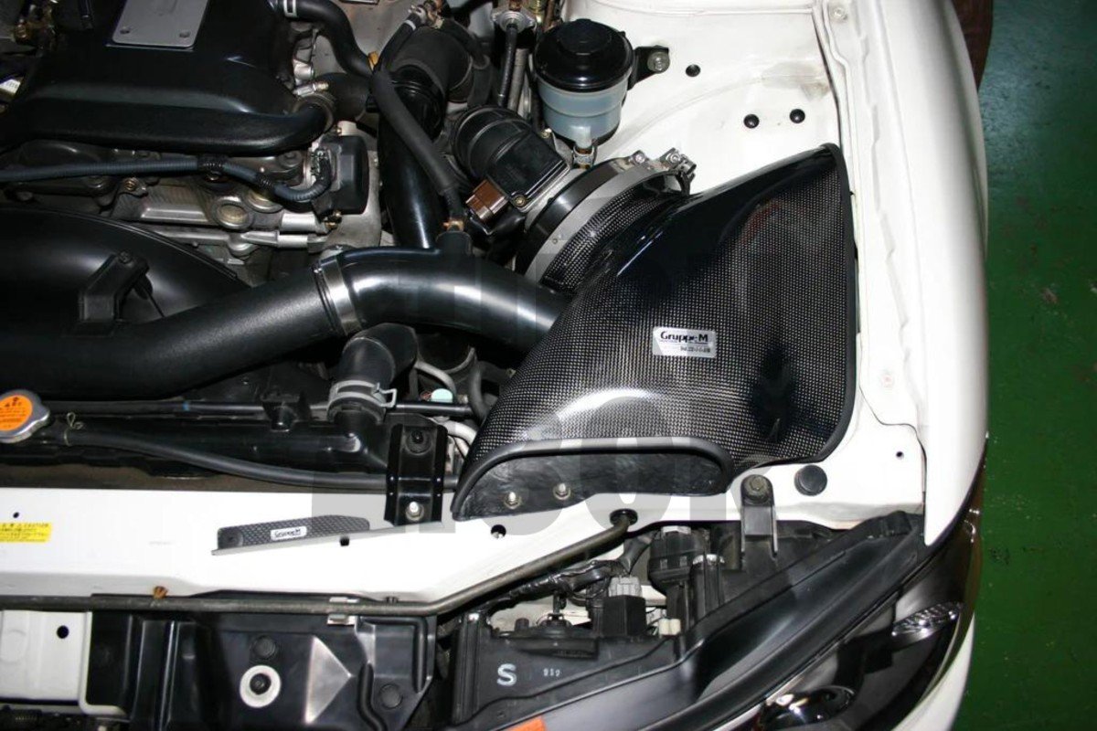 Gruppe M Carbon Fiber Intake System Nissan 200sx S14