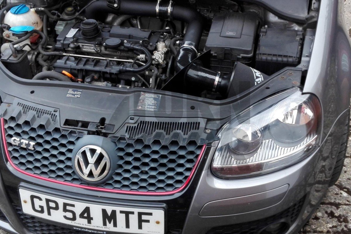 Ramair Intake System designed for Golf 5 GTI, A3 8P, Leon 2 FR, and Scirocco 2.0 TFSI K03 models with 2.0 TFSI K03 engines