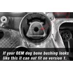 Leyo DogBone Mount Bush Insert for A3, S3, RS3 8V / 8Y, Leon 3, Golf 7, Golf 8 GTI / R