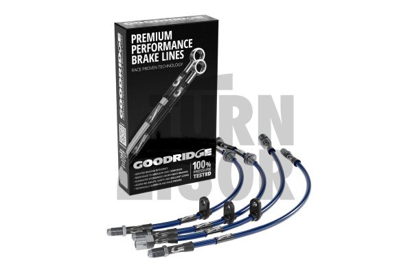 Goodridge Braided Brake Hose Lines Kit for Hyundai I20N 