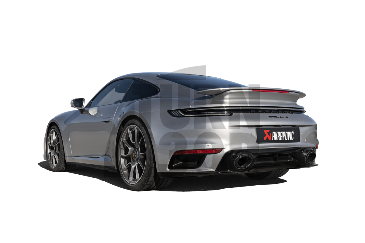Akrapovic Slip-On Titanium Exhaust for Porsche 911 992 Turbo - S