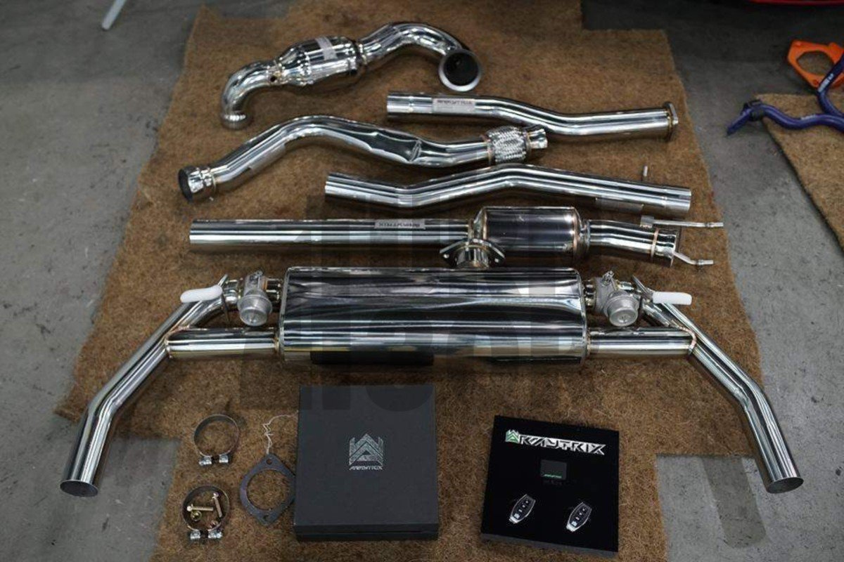Armytrix Valvetronic Catback Exhaust System for Mercedes CLA 45 AMG C117