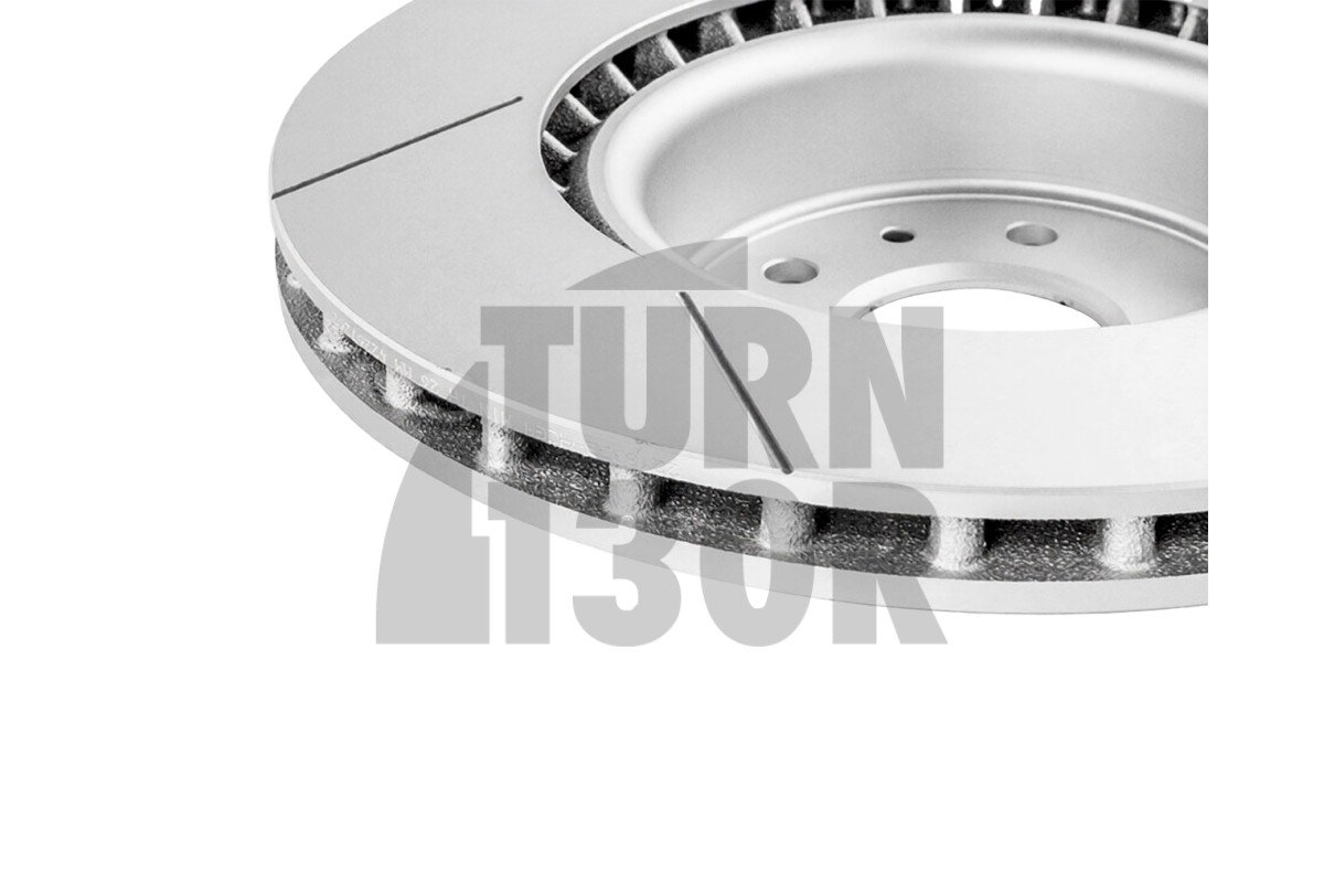 Dixcel SD Slotted Front Brake Discs for Renault Megane 3 RS