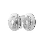 Dixcel SD Slotted Front Brake Discs for Renault Megane 4 RS