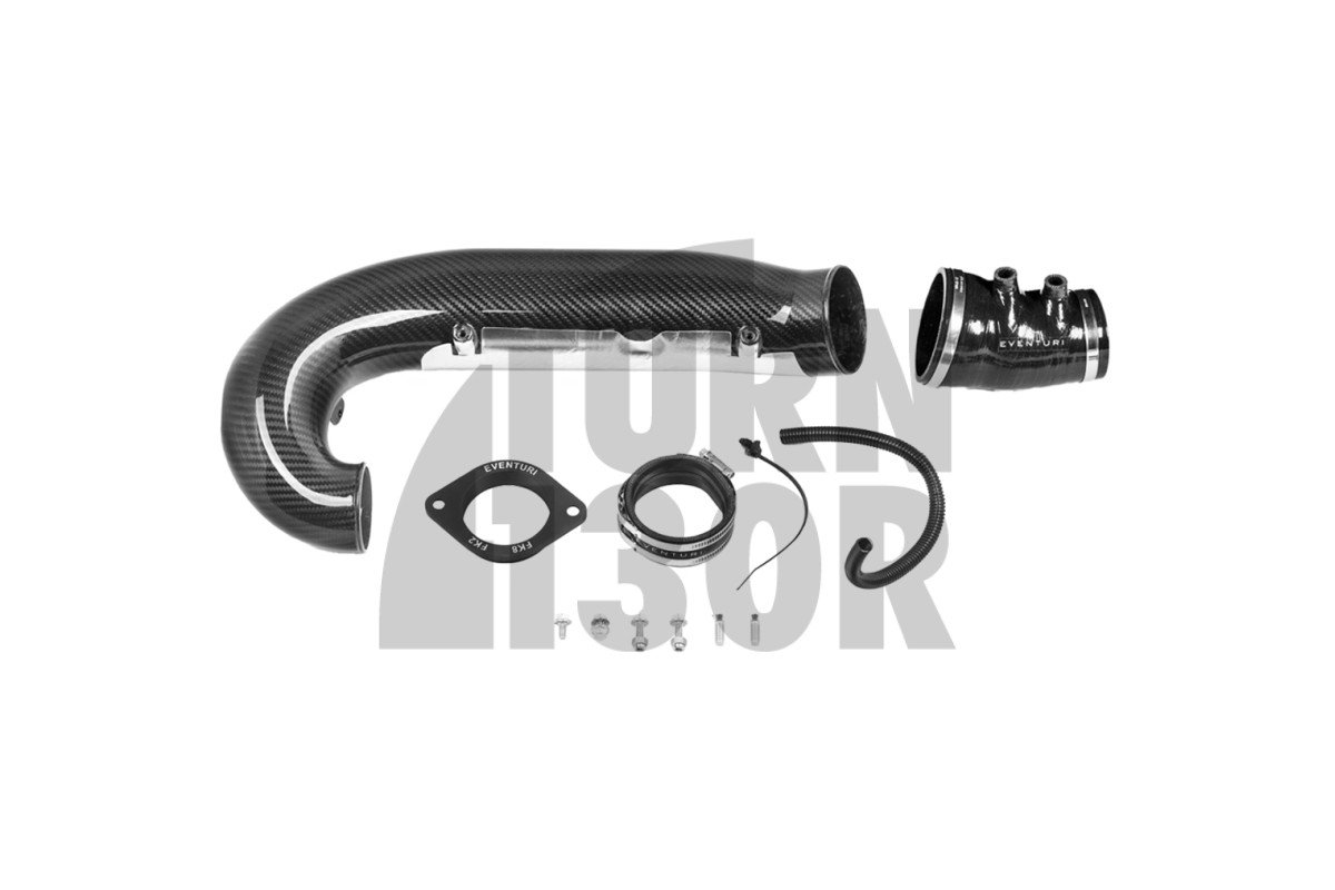 Eventuri Carbon Fiber Turbo Inlet Tube for Honda Civic Type R FK8
