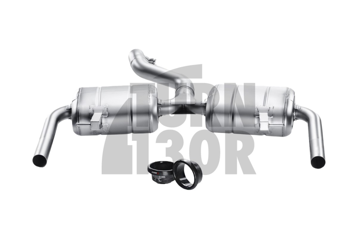 Akrapovic Slip-On Stainless Steel Exhaust for Renault Clio 3 RS 200