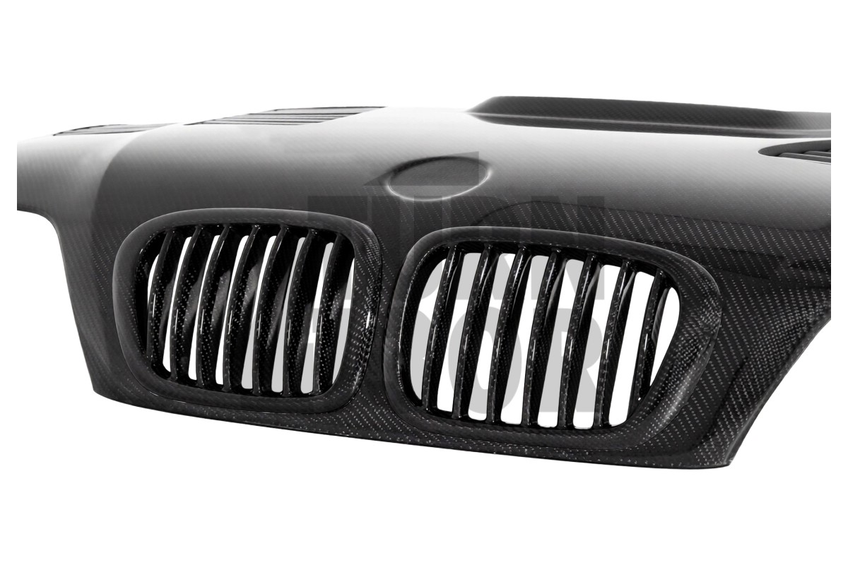 Seibon GTR-Style Carbon Fiber Hood for BMW M3 E46