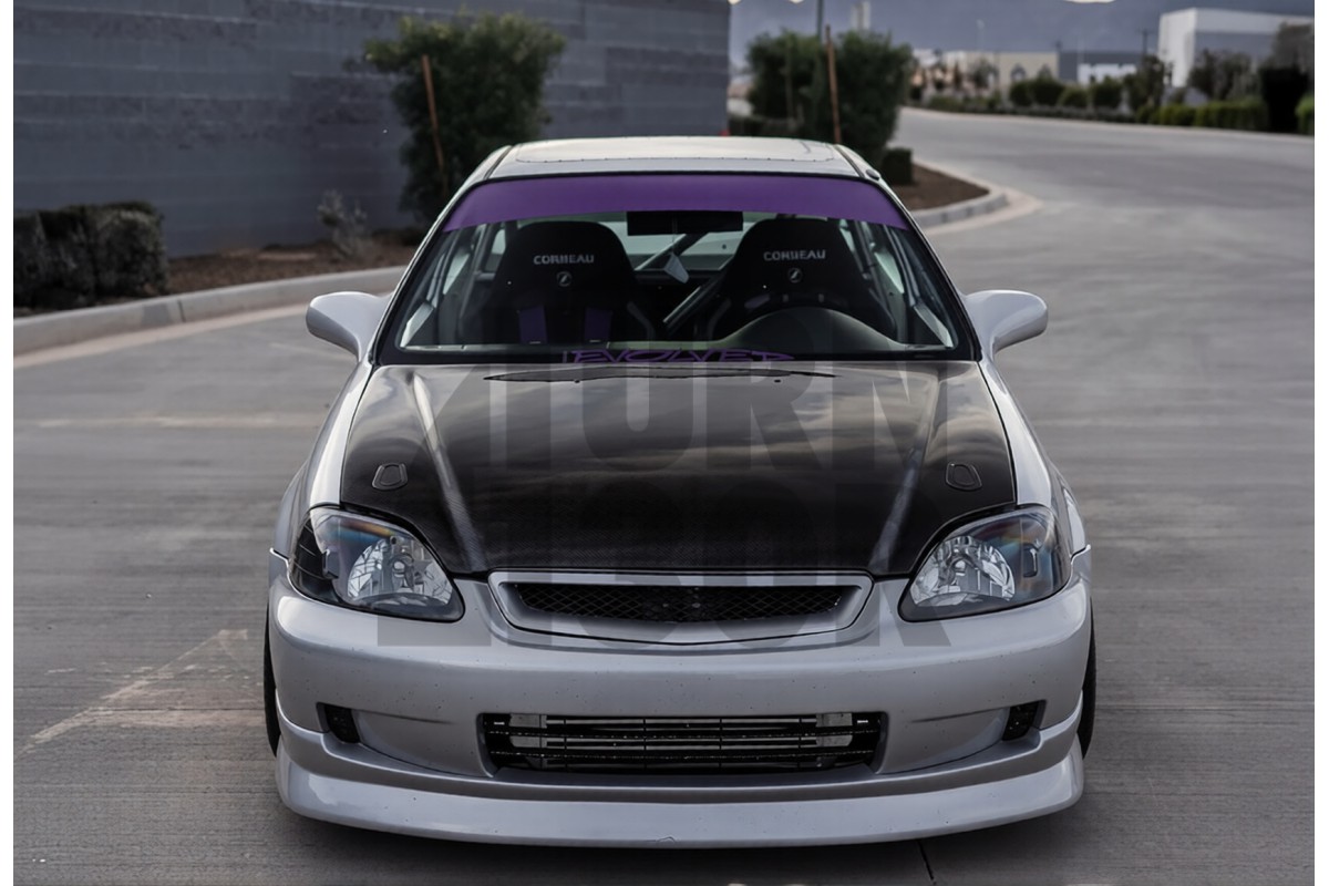 Seibon OEM Carbon Fiber Hood for Honda Civic EK