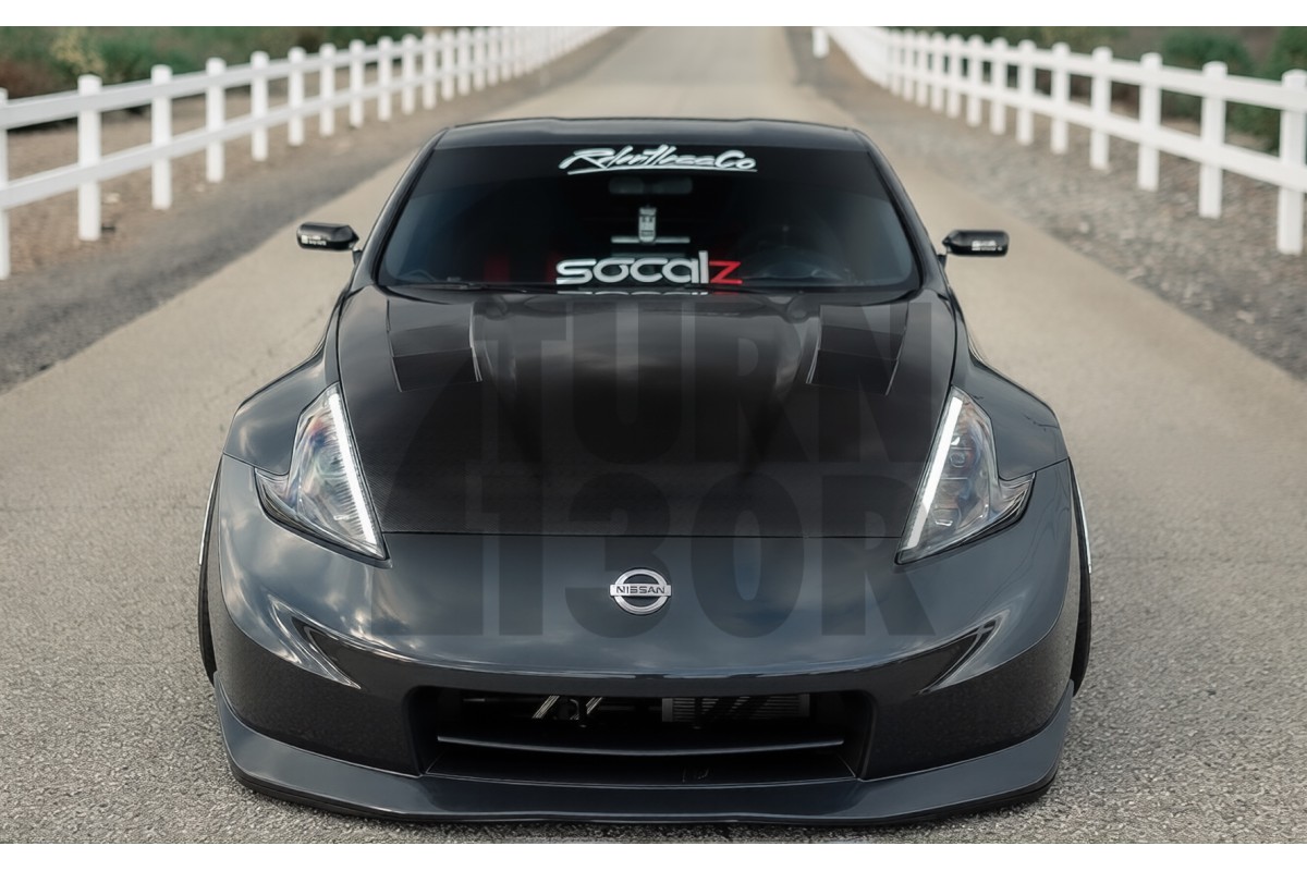 Seibon TS-Style Carbon Fiber Hood for Nissan 370Z