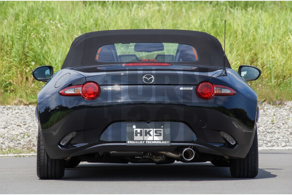 HKS Legamax Sports Rear Muffler for Mazda MX5 ND