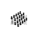 Rays Dura-Lock Wheels Nuts 12x125 / 12x150 / 14x150 in Red - Blue & Black