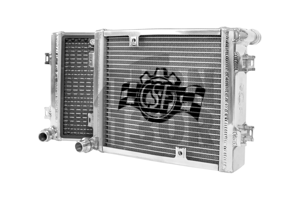 CSF Race Auxiliary Radiator for Mercedes C63 AMG W205 - AMG GT & GTS C190
