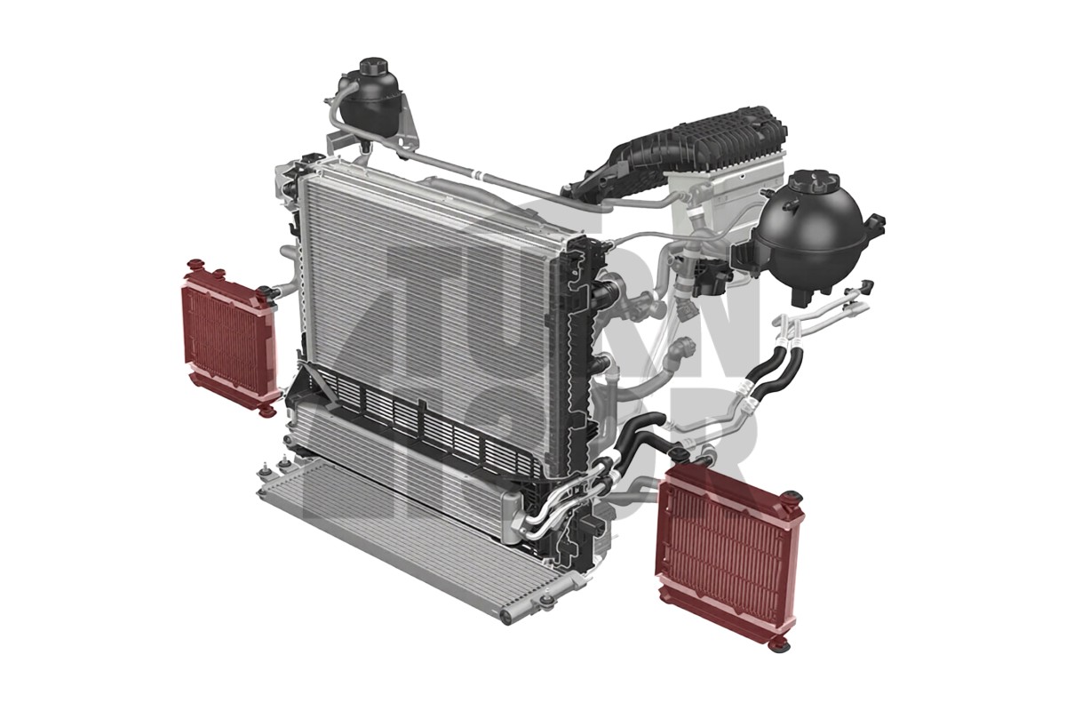 CSF Race Auxiliary Radiator for BMW M3 G80 - M4 G8x & M2 G87