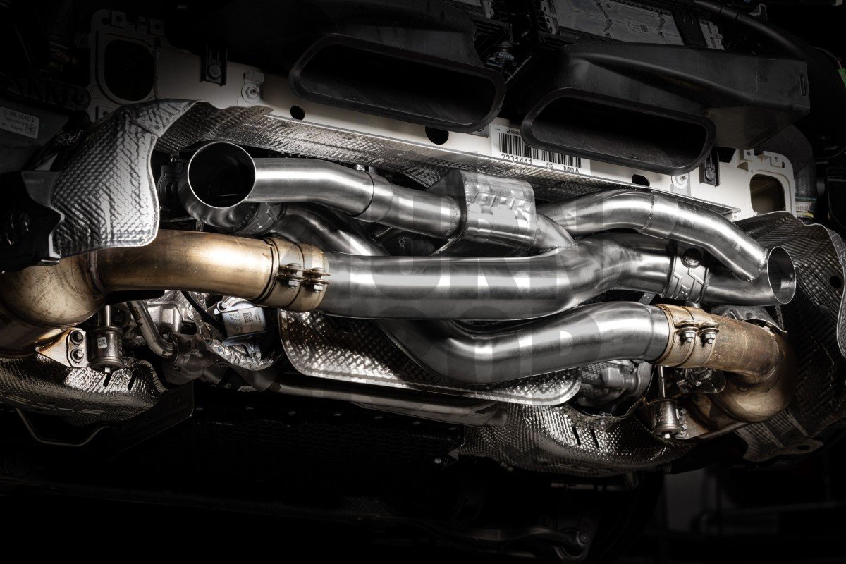 APRCatback Exhaust System Porsche 911 992 Turbo