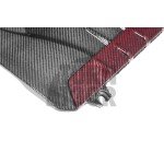 Eventuri Carbon Fiber / Red Kevlar Engine Cover for Toyota Yaris GR