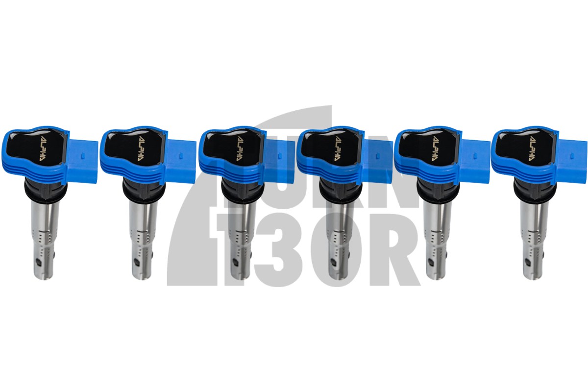 blue coil pack for Audi RS4 / S4 B5 and S4 / S5 B8 Alpha Competition