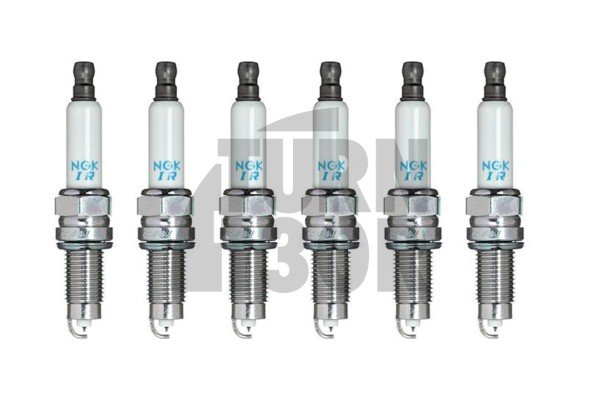 NGK IZKR7B Spark Plugs designed for Volkswagen Golf 4 R32 and Golf 5 R32