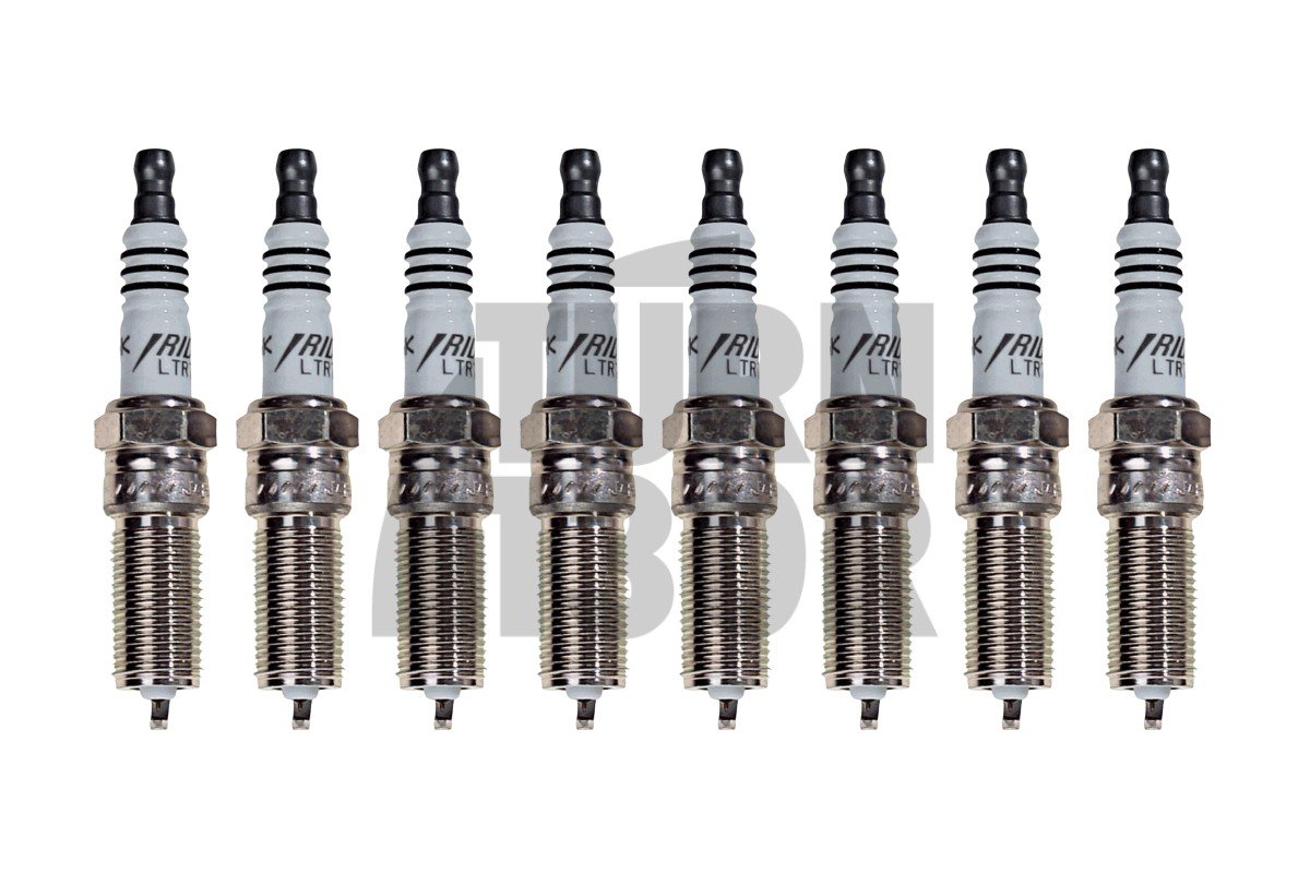 NGK LTR7IX-11 Spark Plugs with a Colder Heat Range for Ford Mustang S550 5.0 V8 / 5.2