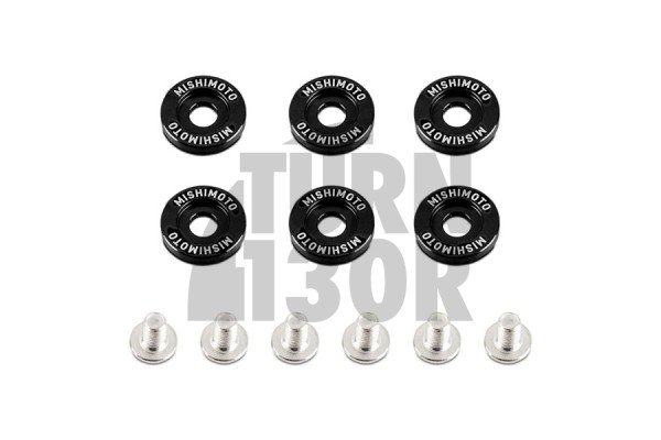 Anodised Fender Washers and M6 Bolts Kit Mishimoto