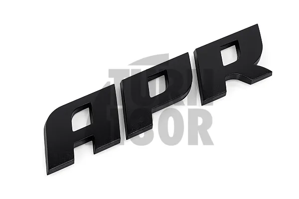 3D Dome Badge - Satin Black APR